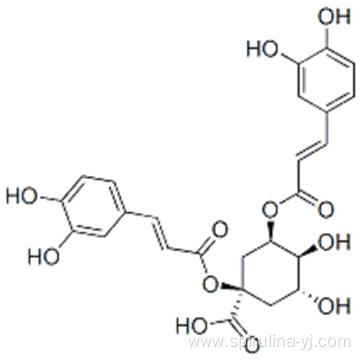 Cyclohexanecarboxylicacid, 1,3-bis[[3-(3,4-dihydroxyphenyl)-1-oxo-2-propen-1-yl]oxy]-4,5-dihydroxy-,( 57190215,1R,3R,4S,5R)- CAS 30964-13-7